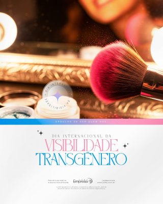Dia Internacional Visibilidade Transgênero Orgulho de Ser PSD Editável