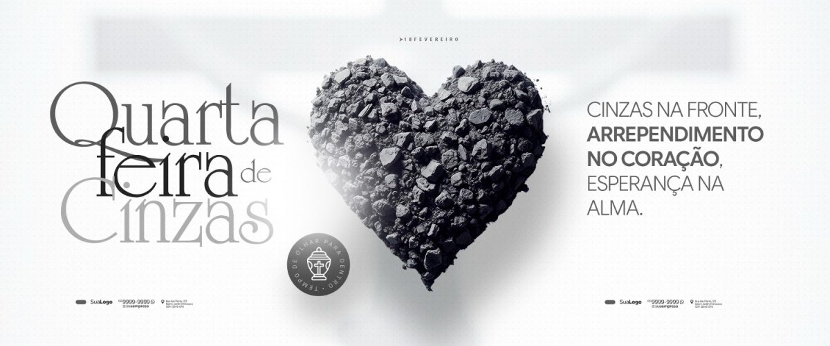 Carrossel Quarta-feira de Cinzas 18 de Fevereiro Social Media PSD Editável