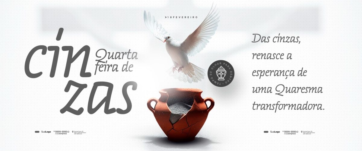 Carrossel Quarta-feira de Cinzas 18 de Fevereiro Social Media PSD Editável