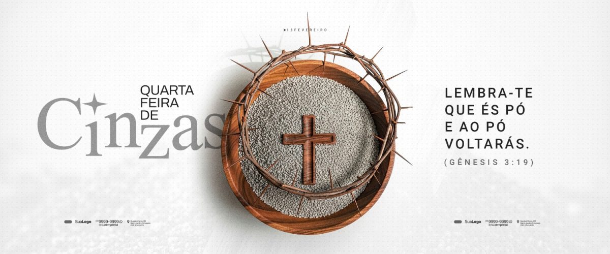 Carrossel Quarta-feira de Cinzas 18 de Fevereiro Social Media PSD Editável