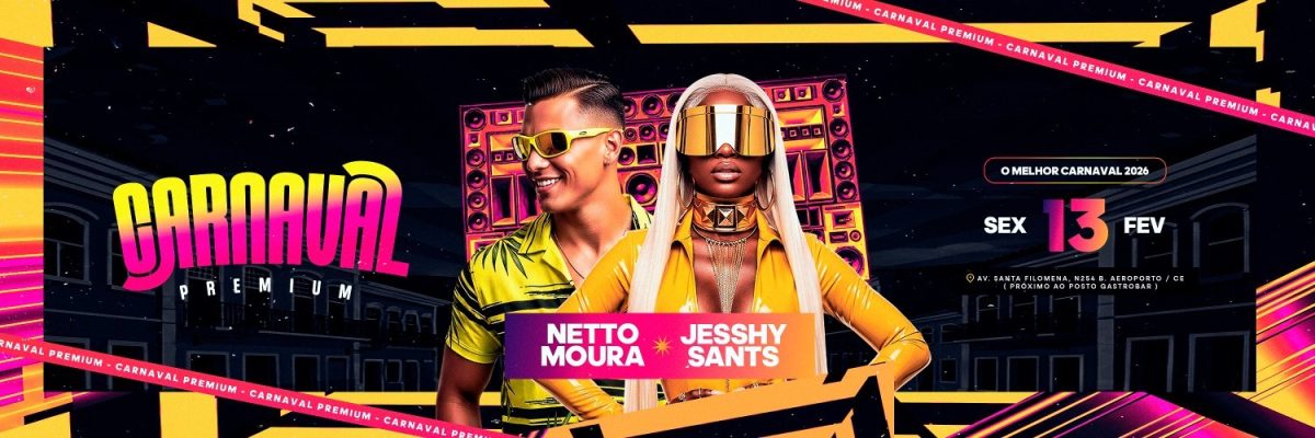 Carrossel Carnaval Premium O Melhor Carnaval 2026 Sexta 13 Fev PSD Editável