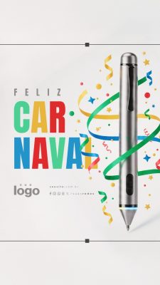 Story Feliz Carnaval Loja PSD Editável