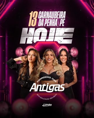 13 Carnaubeira da Penha PE Hoje Forrozão das Antigas PSD Editável