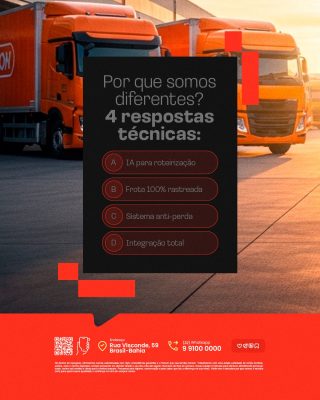 Transportadora Por Que Somos Diferentes PSD Editável