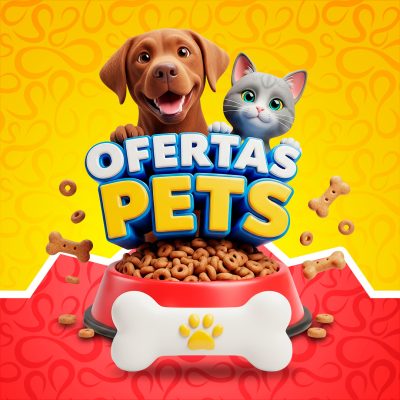 Ofertas Pets Cachorro Gato Ração Promoção Venda PSD Editável