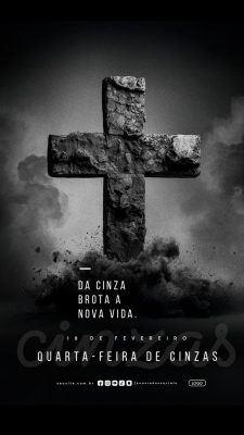 Story Quarta Feira de Cinzas 18 Fevereiro PSD Editável