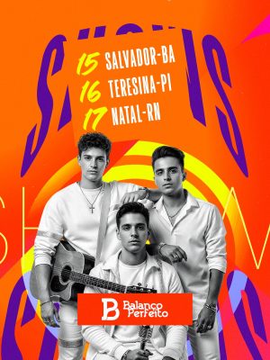 Flyer Agenda de Shows PSD Editável