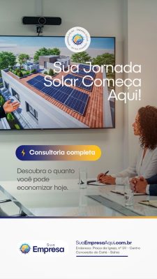 Energia Solar Consultoria Sua Jornada Solar Começa Aqui PSD Editável