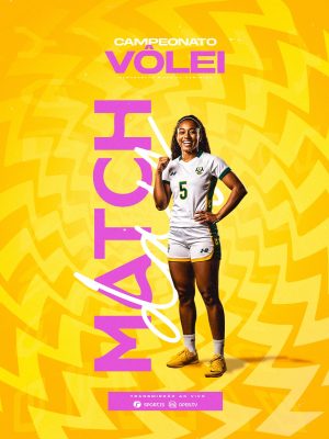 Campeonato Vôlei Mundial Feminino Match Transmissão ao Vivo PSD Editável