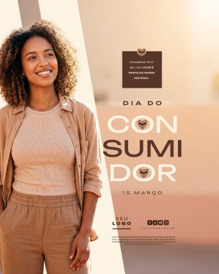 Dia do Consumidor 15 de Março Parabéns pela sua história PSD Editável