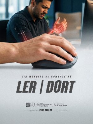 Dia Mundial de Combate às LER/DORT 28 de Fevereiro PSD Editável