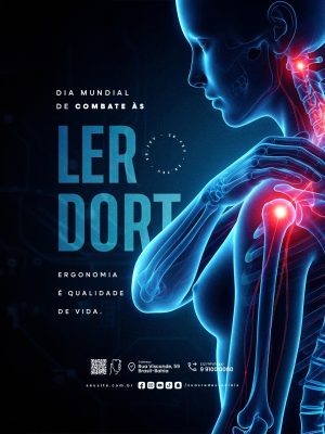 Dia Mundial de Combate às LER/DORT 28 de Fevereiro PSD Editável