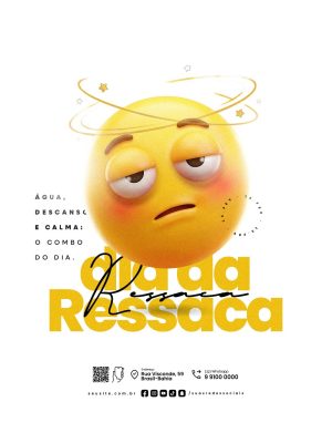 Dia da Ressaca 28 de fevereiro PSD Editável