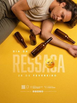 Dia da Ressaca 28 de fevereiro PSD Editável