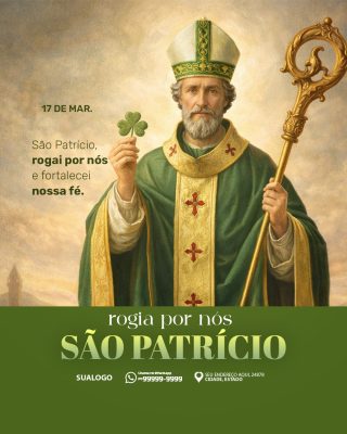 São Patrício 17 de Mar