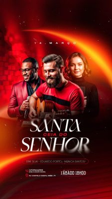 Story Santa Ceia do Senhor 14 Março Sábado 18h00 PSD Editável