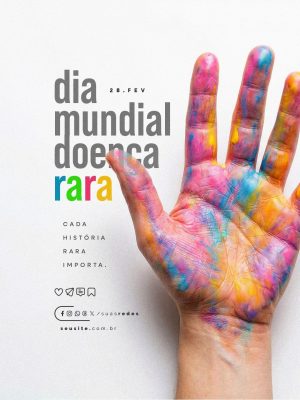 Dia Mundial da Doença Rara 28 de Fevereiro PSD Editável