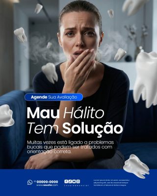 Dentista Social Media PSD Editável