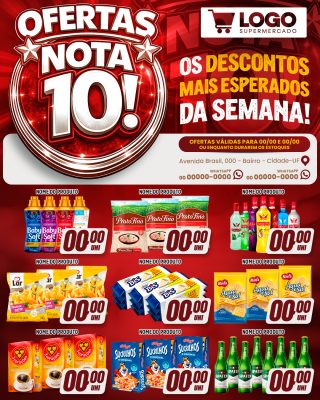 Ofertas Nota 10 Os Descontos Mais Esperados da Semana PSD Editável