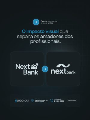 O Impacto Visual Que Separa os Amadores Dos Profissionais PSD Editável