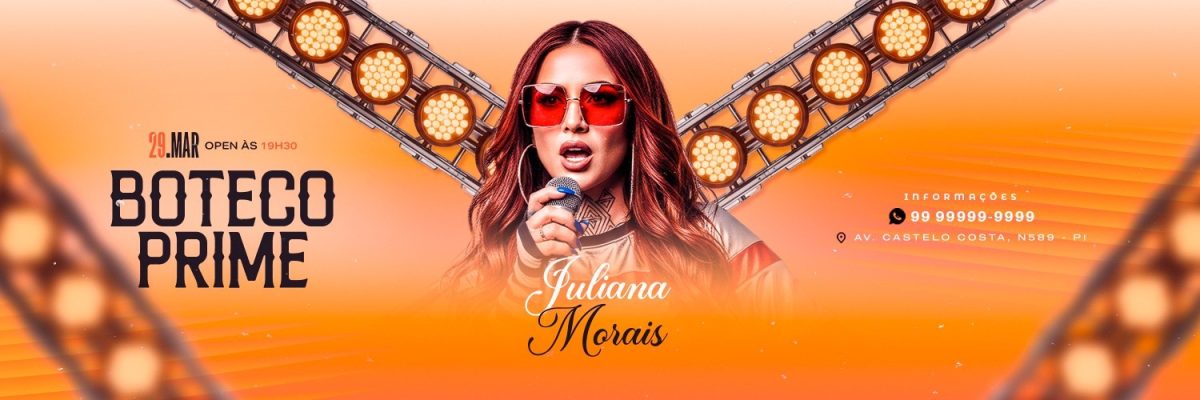 Carrossel Boteco Prime 29 Março Juliana Morais PSD Editável