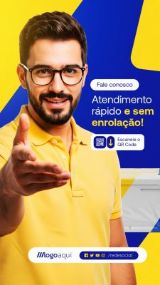 Story Bateria Automotiva Atendimento Rápido e Sem Enrolação PSD Editável