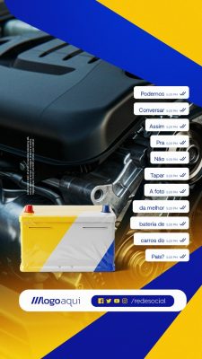 Story Bateria de Carro Melhor do País PSD Editável