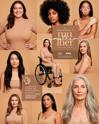 Dia Internacional da Mulher 08 de Março Social Media PSD  Celebre Todas Elas PSD Editável