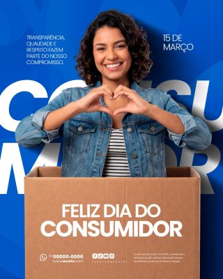 Dia do Consumidor 15 de Março Social Media PSD Editável