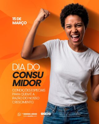 Dia do Consumidor 15 de Março Condições Especiais PSD Editável