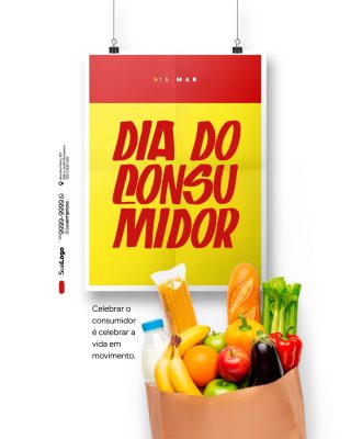 Dia do Consumidor 15 de Março Celebre com Descontos PSD Editável