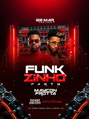 Flyer Próximos Shows Festa Funk Maycon Frotta PSD Editável