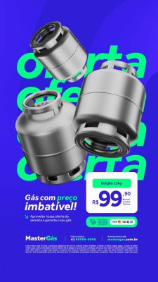 Story Distribuidora de Gás Preço Imbatível PSD Editável