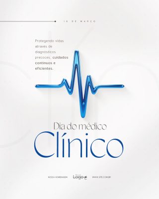 Dia do Médico Clínico 16 de Março Social Media PSD Editável