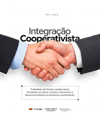 Integração Cooperativista 05 MAR Trabalho Colaborativo PSD Editável