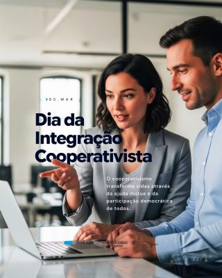 Dia da Integração Cooperativista Post Empresarial PSD Editável