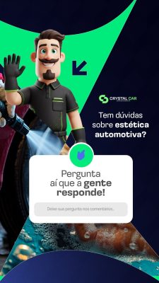 Story Estética Automotiva Pergunta Aí  Que a Gente Responde PSD Editável