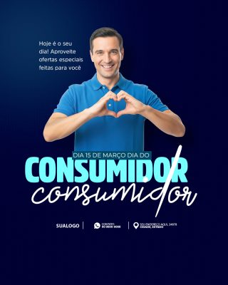 Dia do Consumidor Ofertas Especiais Você PSD Editável