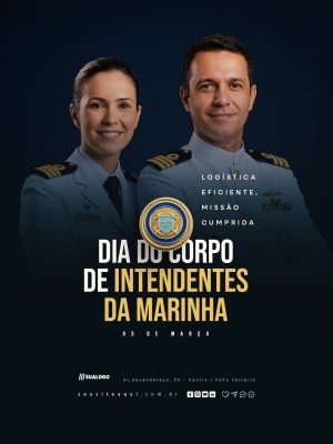 Dia do Corpo de Intendentes da Marinha 03 de Março PSD Editável