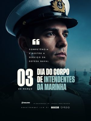 Dia do Corpo de Intendentes da Marinha 03 de Março PSD Editável