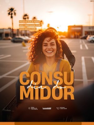 Social Media Dia do Consumidor 15 de Março Obrigado PSD Editável