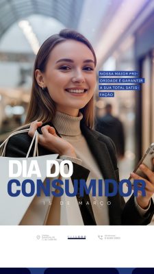 Dia do Consumidor Nossa Maior Prioridade É Você PSD Editável