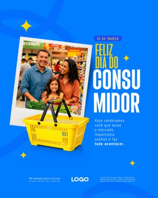 Dia do Consumidor 15 de Março PSD Editável