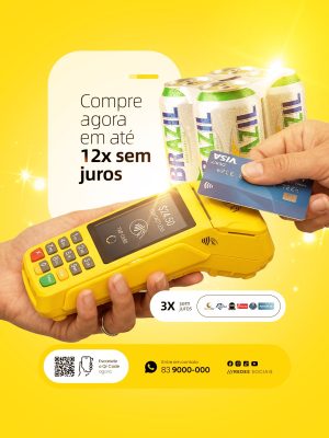 Cervejaria Compre Agora em Até 12x Sem Juros Com Bebidas Brazil PSD Editável