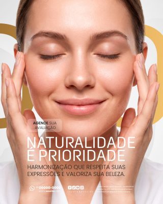 Botox Clínica de Estética Social Media PSD Editável