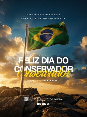 Dia do Conservador 10 de Março Respeitar o Passado PSD Editável