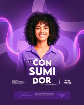 Dia do Consumidor 15 de Março Banner PSD Editável