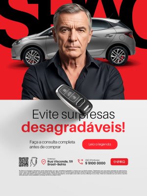 Automóvel Evite Surpresas Desagradáveis Despachante PSD Editável