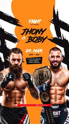 Story Luta 29 Mar Cinturão Peso-Médio PSD Editável