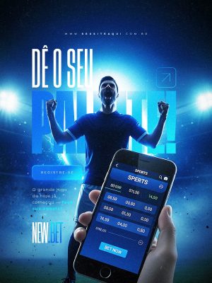Apostas Esportivas Dê o Seu Palpite Novo PSD Editável